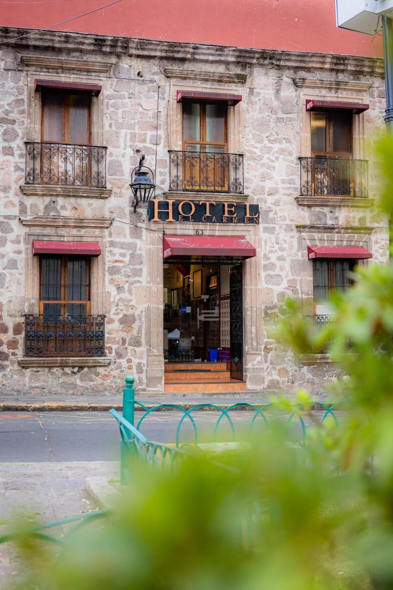 Hotel El Carmen, Morelia Exterior foto